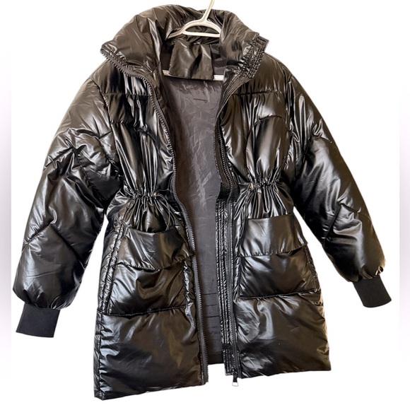 Black Puffer Jacket - Picture 1 of 7